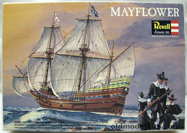 Revell The Mayflower - Pilgrims Ship from 1620, H327-300 plastic model kit